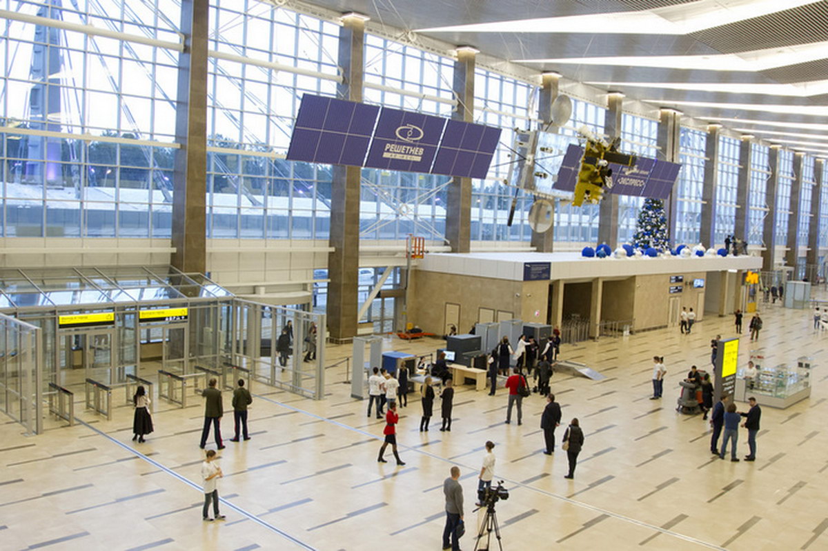Новый терминал аэропорта Красноярска
