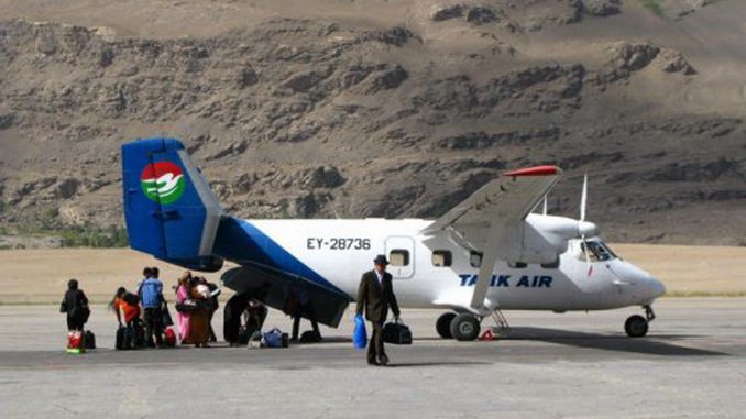 Ан-28 Tajik Air в Хороге
