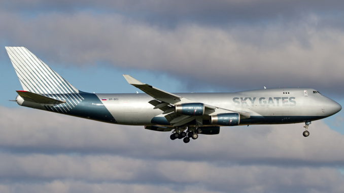 Грузовой B747-400(F) Sky Gates Airlines