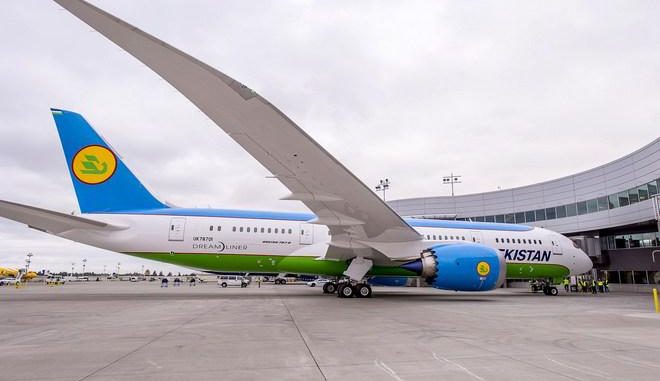 Uzbekistan Airways увеличивает парк Boeing 787