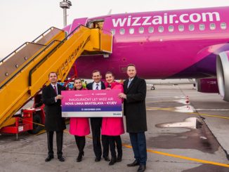 WizzAir открыла рейс из Жулян в Братиславу