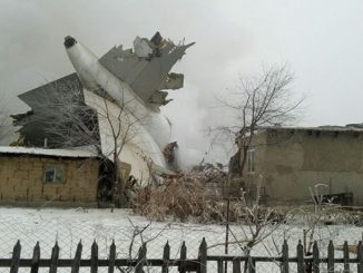 Под Бишкеком разбился грузовой Boeing 747