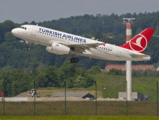 Airbus A319-132 авиакомпании Turkish Airlines