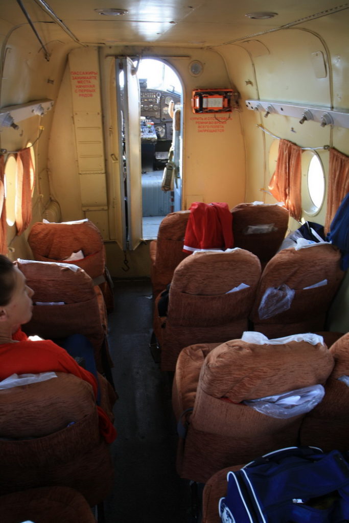 Салон самолета Ан-2 Костромского авиапредприятия