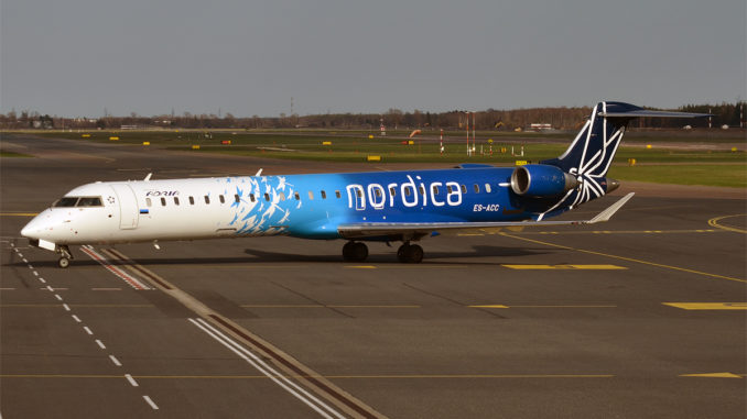 Nordica начала летать из Таллина в Гамбург