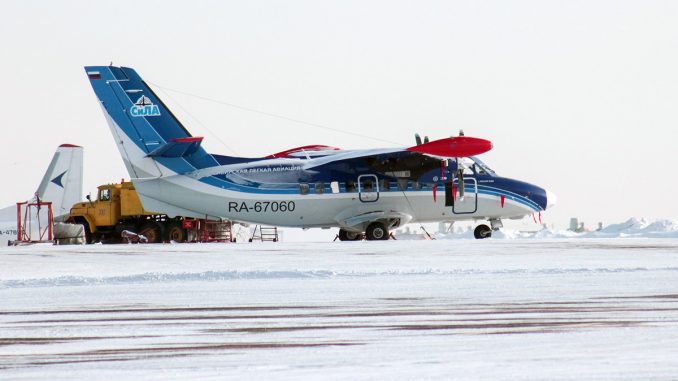 Самолет L-410 авиакомпании СиЛа (RA-67060)