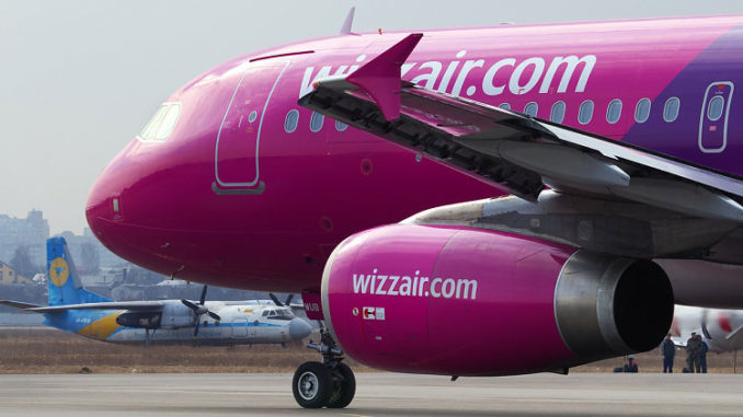 WizzAir откроет два рейса из Киева и увеличит частоту еще на восьми