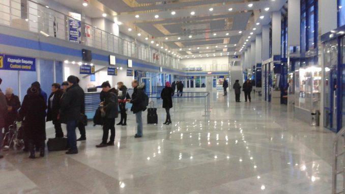 Зал регистрации в аэропорту Павлодара