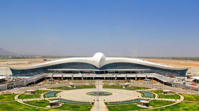 Аэропорт Ашхабада, построенный турецкой компанией Polimeks