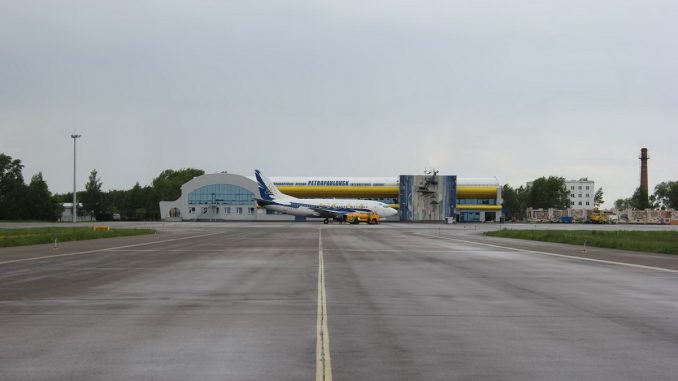 Boeing 737 авиакомпании SCAT в Петропавловске