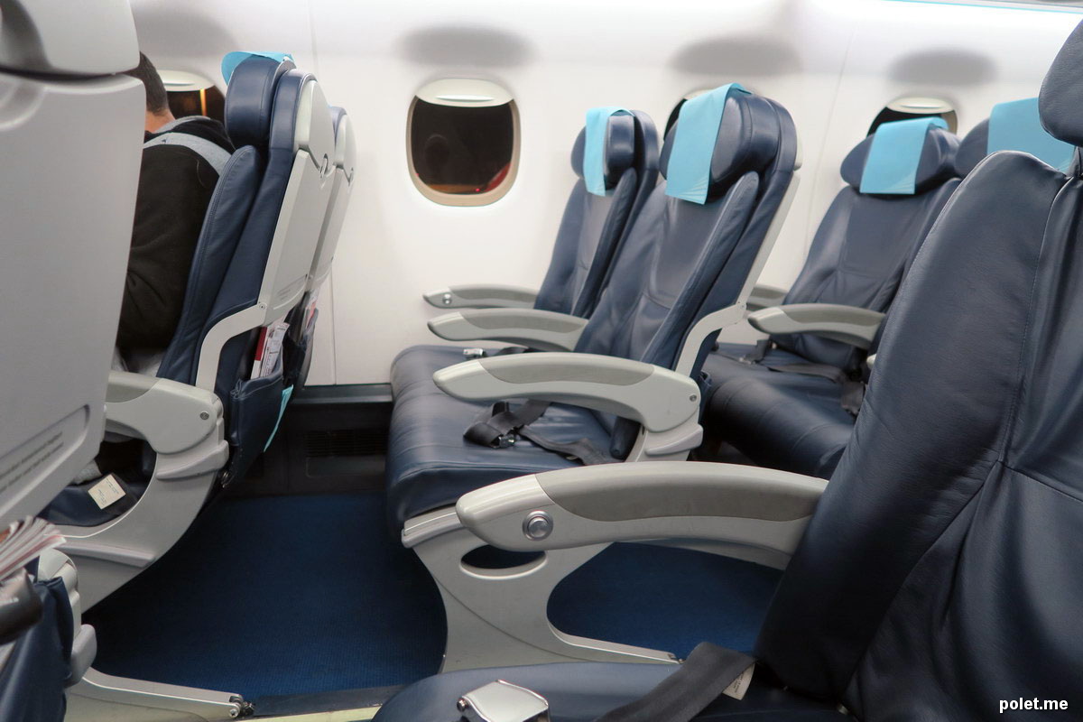 Кресла в самолетах Buta Airways