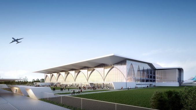 Проект нового терминала аэропорта в Ташкенте