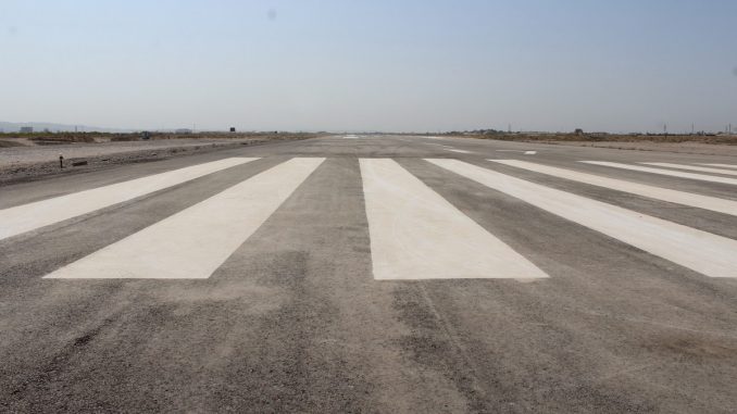 Удлиненная ВПП аэропорта Курган-Тюбе