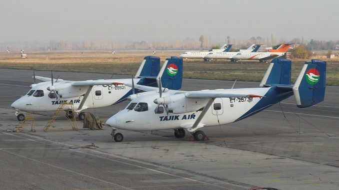 Самолеты Ан-28 авиакомпании Tajik Air