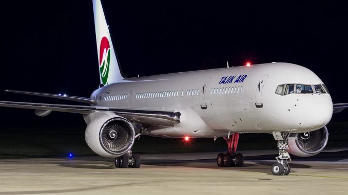 Boeing 757-200 авиакомпании Tajik Air