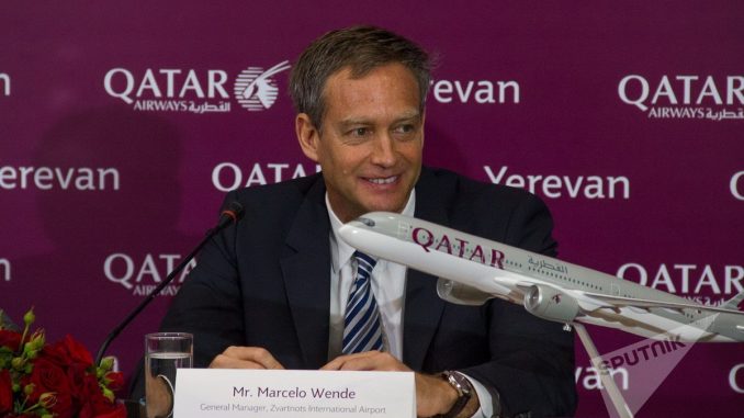 Qatar Airways будет чаще летать в Ереван