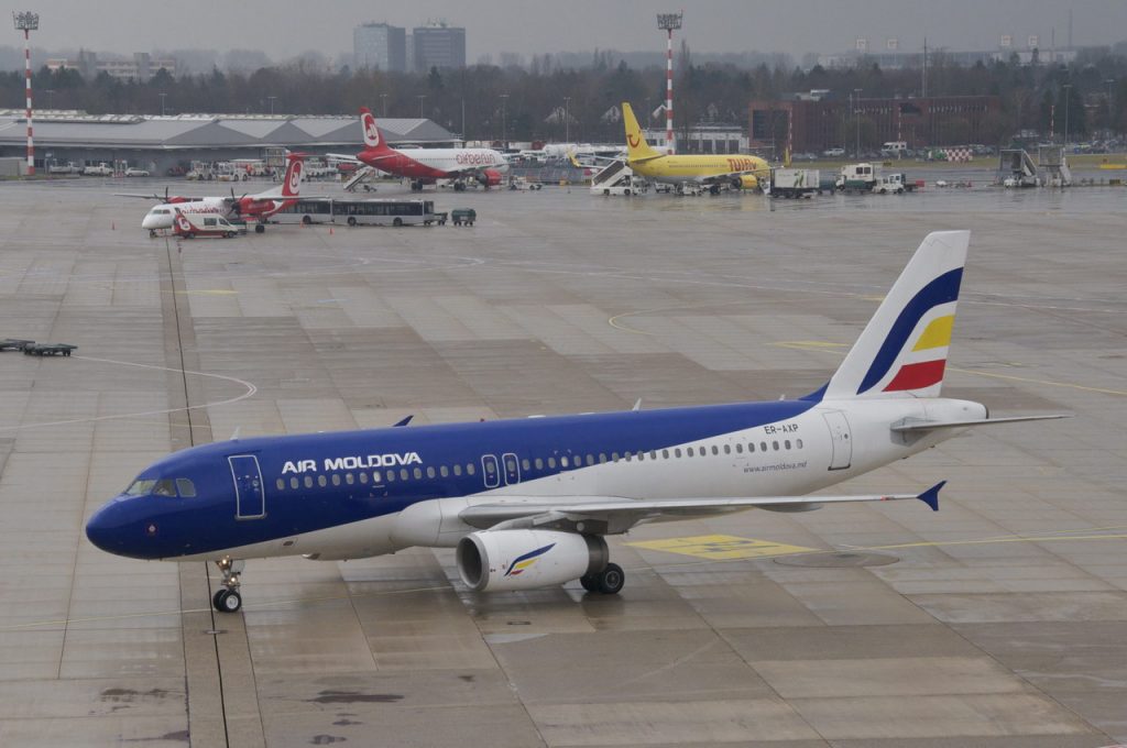 Airbus A320 авиакомпании Air Moldova