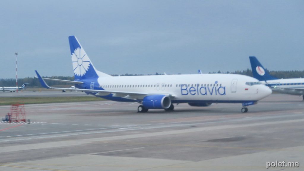 Boeing 737-800 авиакомпании Белавиа