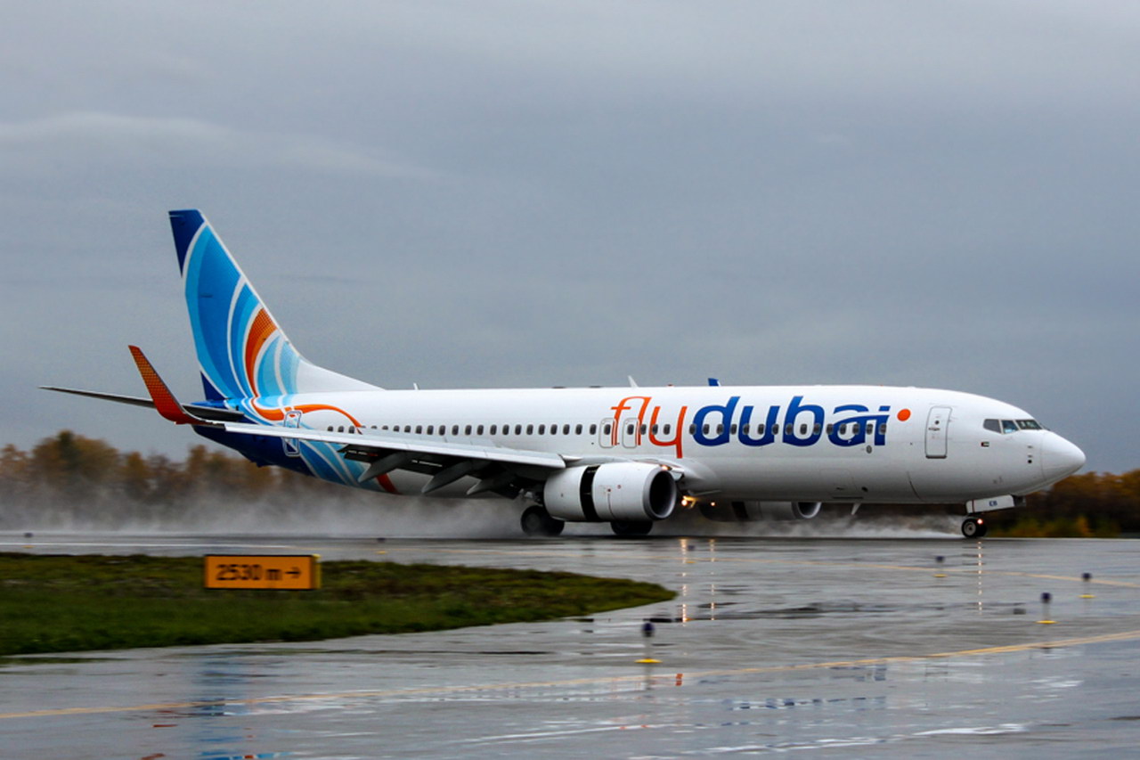 Flydubai 737 салон