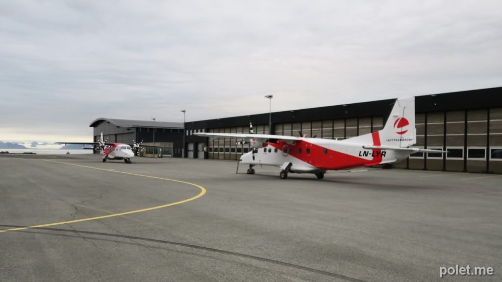 Самолеты Dornier Do 228 летают в Свеа и Нью-Олесун
