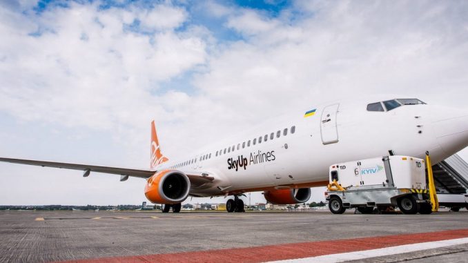 Борт SkyUp Airlines в Киеве