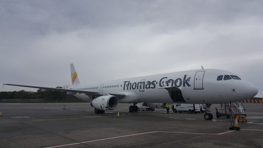 Airbus A321 SmartLynx в ливрее Thomas Cook