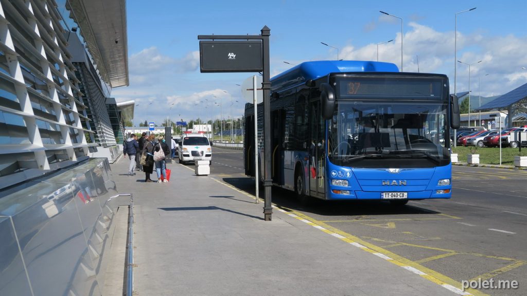 Автобус №37 до центра Тбилиси
