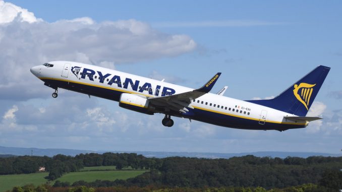 Ryanair Откроет рейс Киев - Манчестер