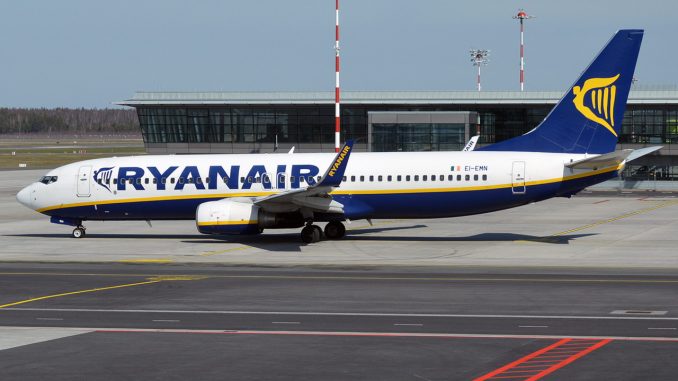 Ryanair откроет рейс Киев - София