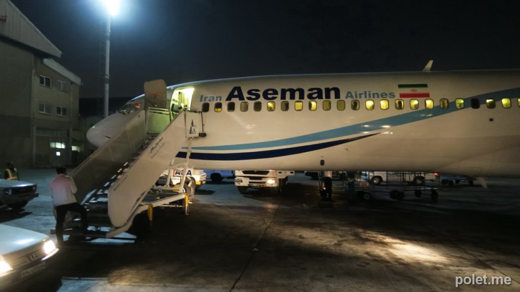 Boeing 727-200 Aseman Airlines в Мехрабаде