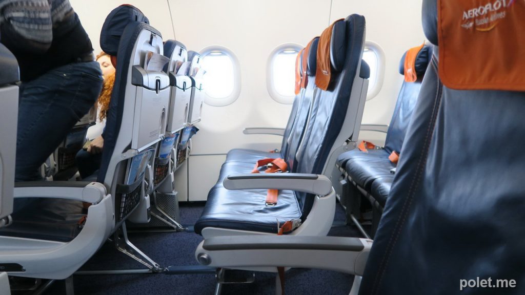Кресла в Airbus A321-200