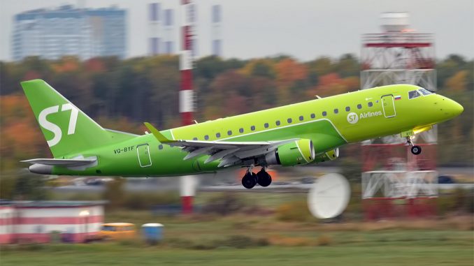S7 Airlines откроет рейс Иркутск - Братск