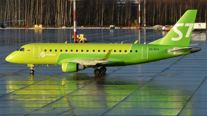 S7 будет чаще летать из Новосибирска в Екатеринбург
