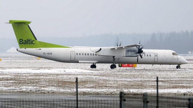 airBaltic открыла рейс Рига - Львов