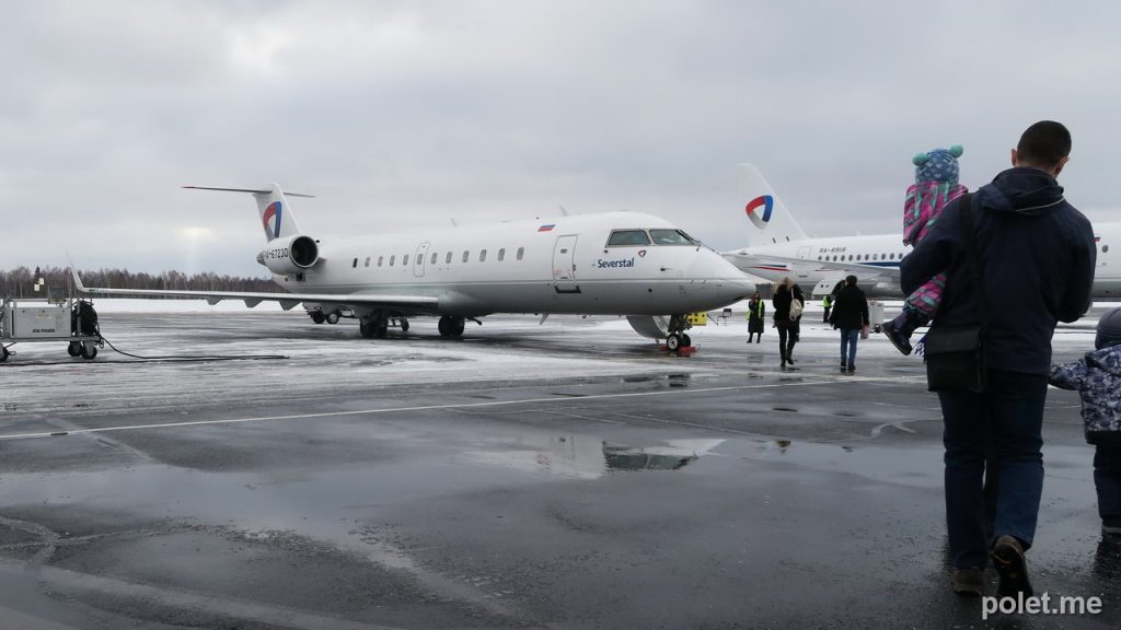 Bombardier CRJ200 а/к Северсталь