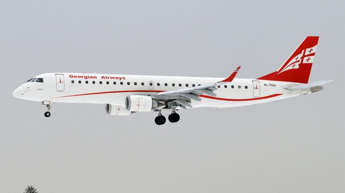 Georgian Airways начала летать в Москву через Ереван